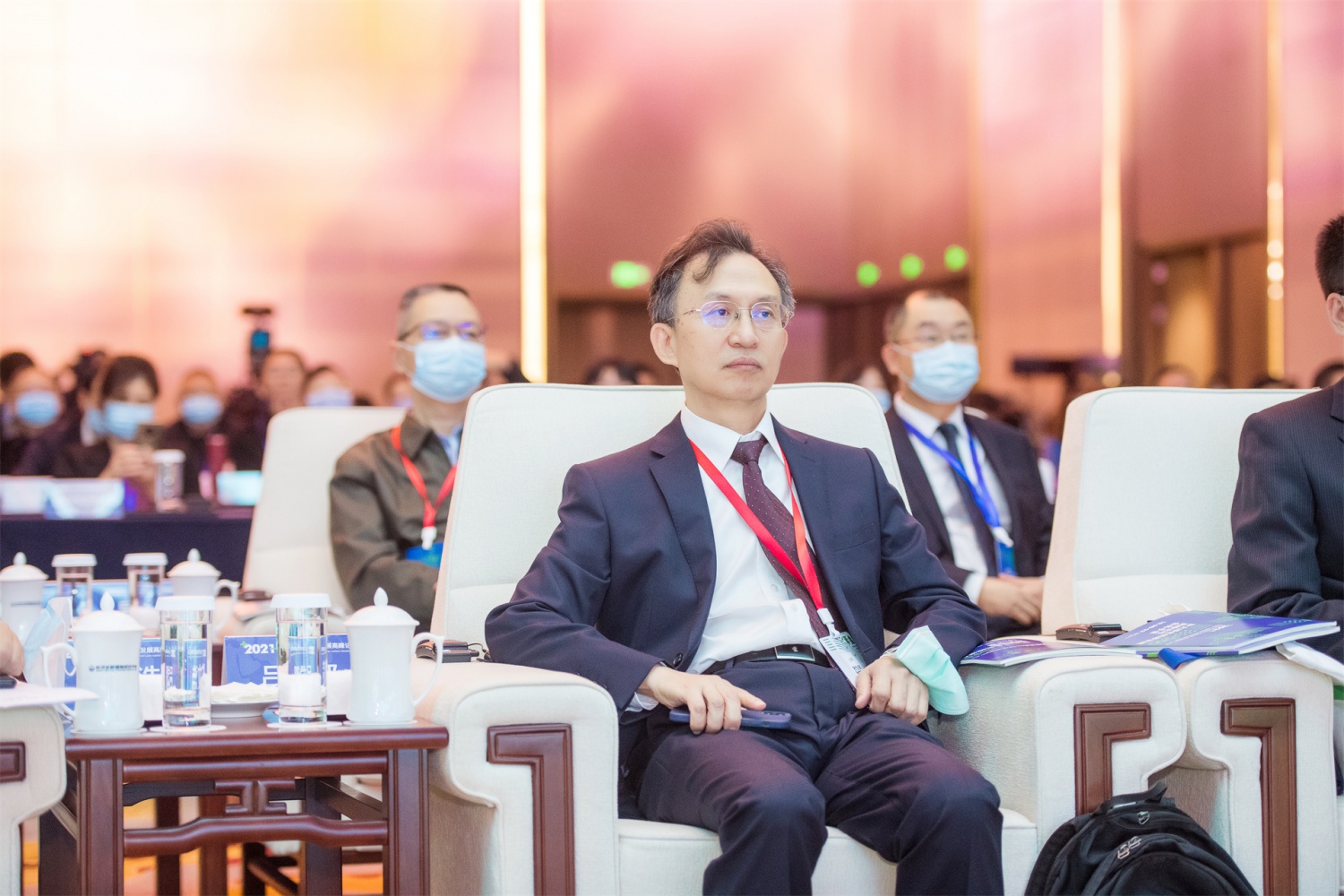 吕学都老师参加开幕式
