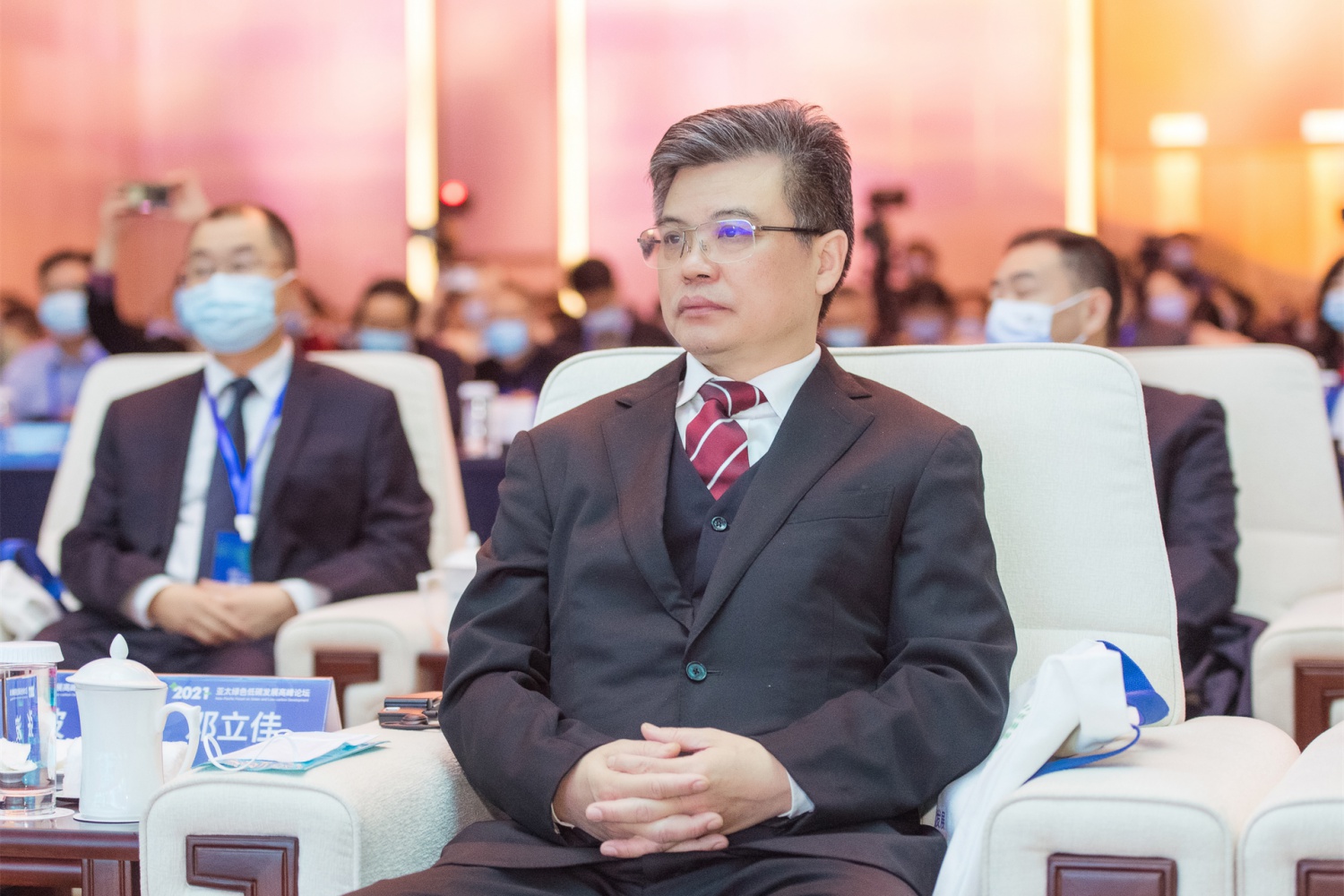 邓立佳厅长参加开幕式