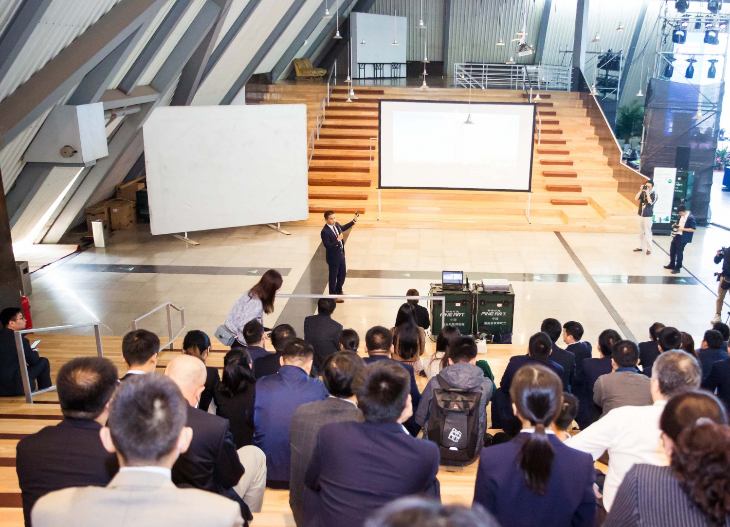 商务对接会技术路演